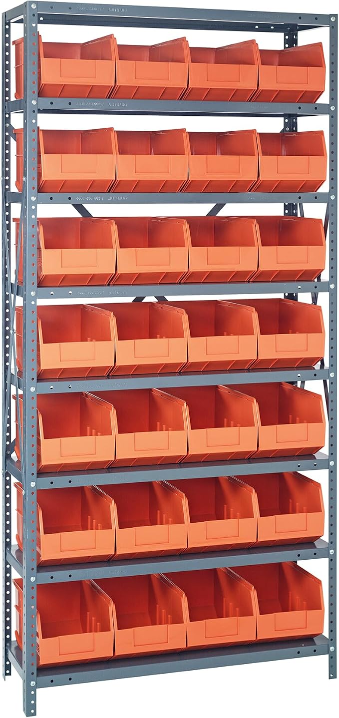 Quantum Storage Systems 2475-483OR Shelving Unit, Carbon Steel, Galvanized by QuantumStorageSystems