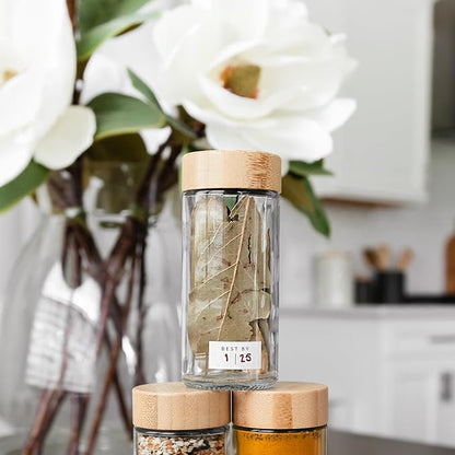 SAVVY & SORTED Glass Spice Jars - Image 9