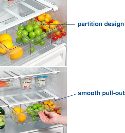 Pull-Out Fridge Drawer Organizer - Image 5