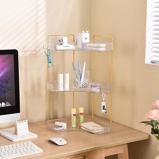 3 Tier Plastic Bathroom Sink Organizer - Image 3