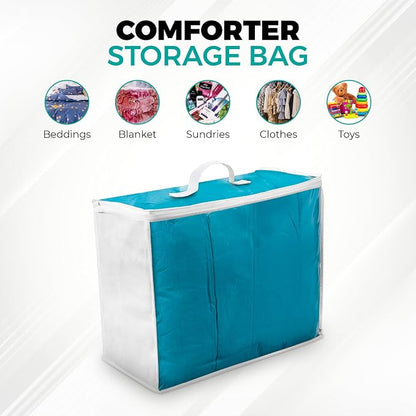 6 pack Clear Plastic Storage Bag - Image 2
