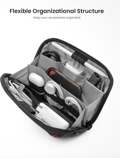 tomtoc Travel Cable Organizer Pouch, Electronics Accessories Organizer Portable - Image 2