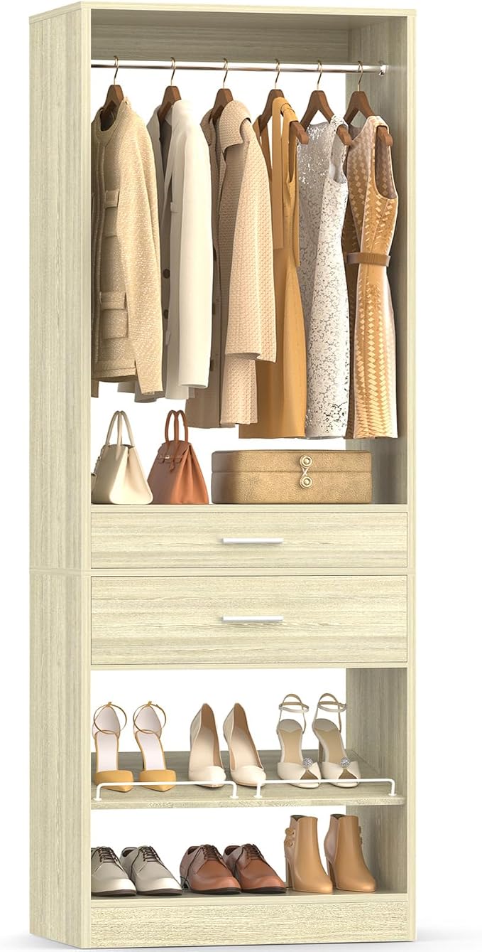 Unikito 25” W x 80'' H Closet System Organizer by Unikito