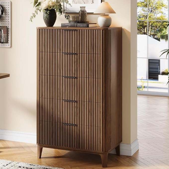 Fluted Dresser for Bedroom - Image 4