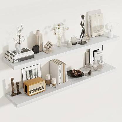 Fun Memories 55 Inch Floating Shelves by FunMemories