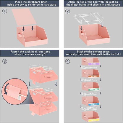 DIMJ Closet Organizers Storage Bins - Image 5