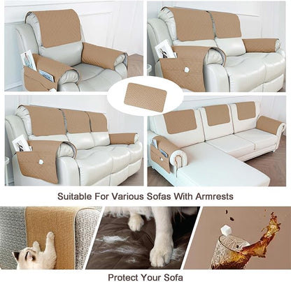 Waterproof Sofa Armrest Cover Headrest Cover - Image 7
