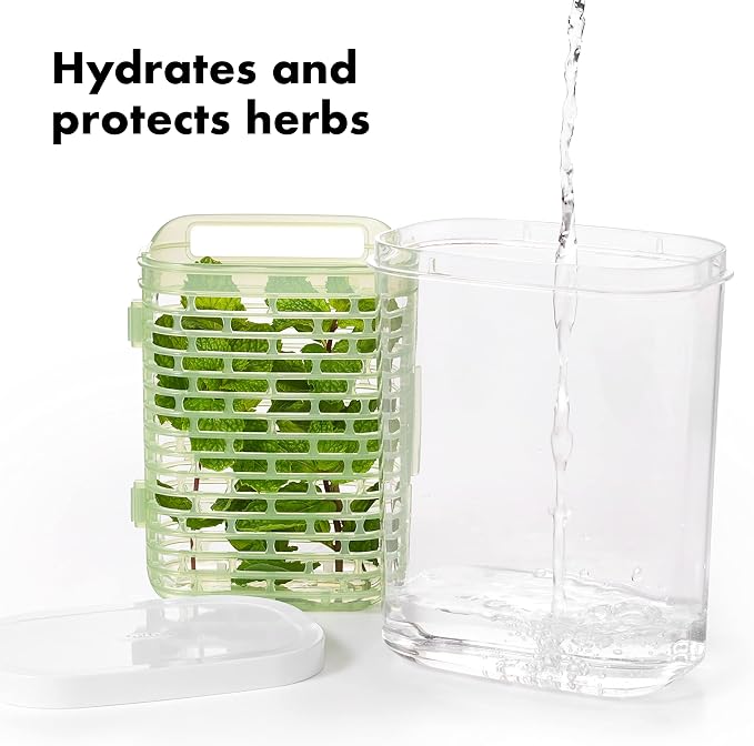 OXO Good Grips GreenSaver Herb Keeper- 1.8 QT - Image 3