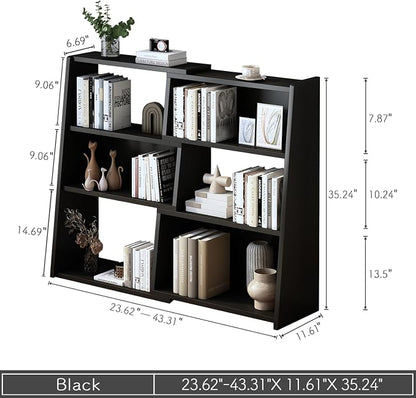 IOTXY Wooden Extendable Shelf Bookcase - Image 2