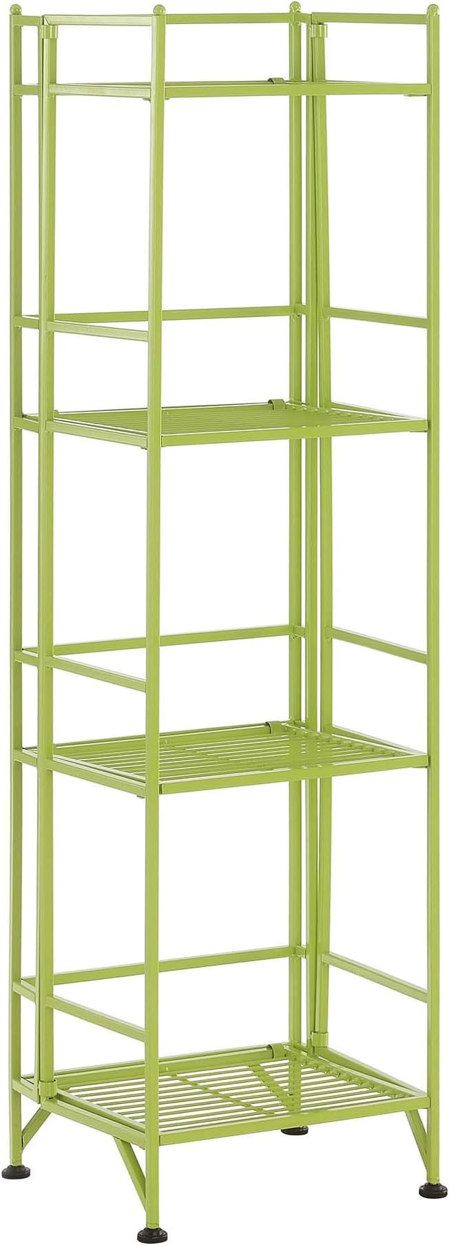 Convenience Concepts Xtra Storage 4-Tier Folding Metal Shelf by ConvenienceConcepts