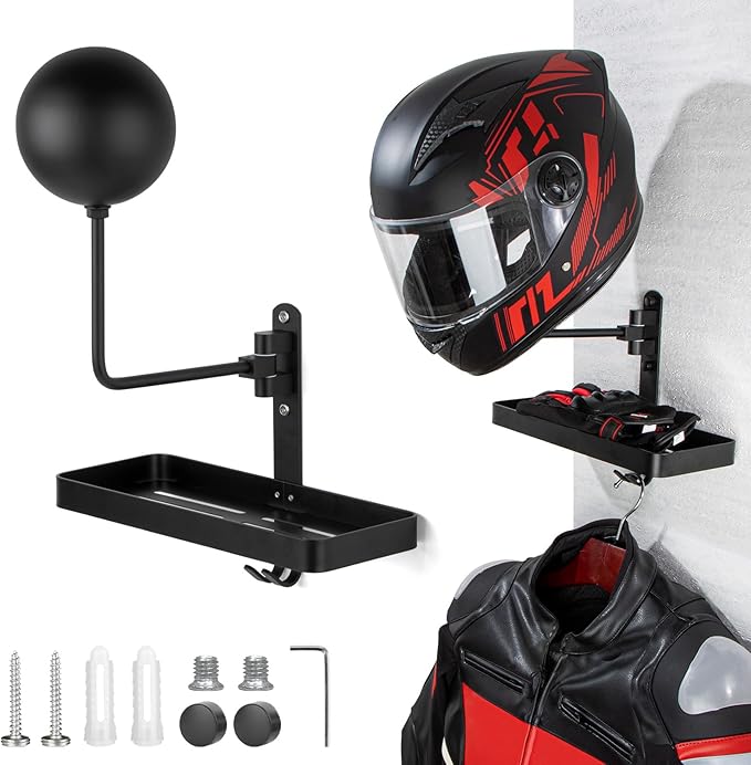 PUERSI Helmet Holder Wall Mount by PUERSI