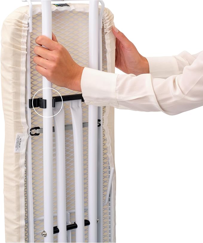 Brabantia Size A Compact Small Ironing Board 7 Height Options, Adjustable Steam - Image 5