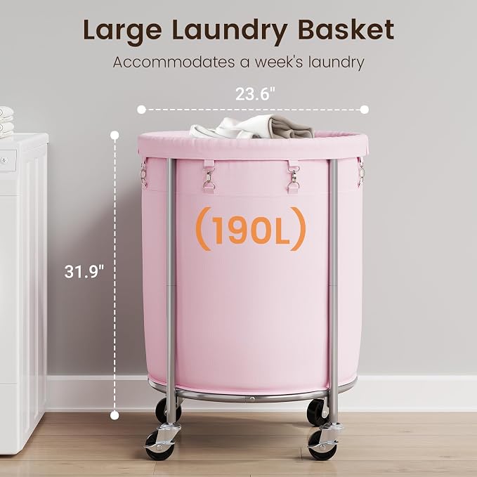 ELYKEN 190L Laundry Basket - Image 3