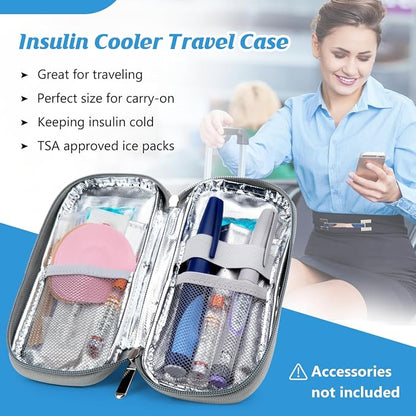 YOUSHARES Insulin Cooler Travel Case - Image 2