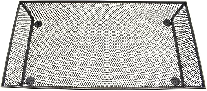HAHIYO Stackable Mesh Tray Cup 12 x 6 x 2 inches Sturdy Container by HAHIYO