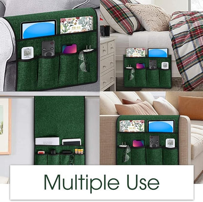 Joywell Chair Remote Holder for Couch Recliner Armrest Organizer Non Slip Sofa - Image 5