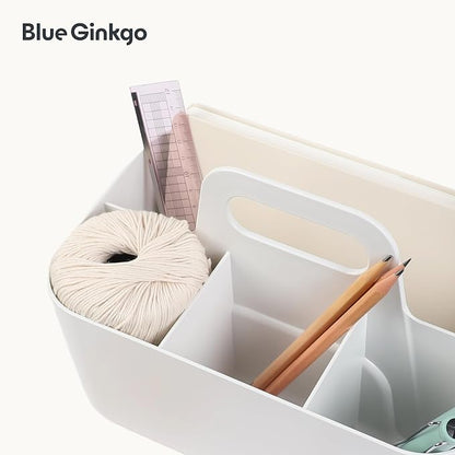 BLUE GINKGO Stackable Organizer Caddy – Korean-Made Portable Tote - Image 7
