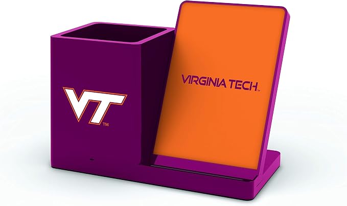 SOAR NCAA Unisex Cell Phone Wireless Charging Stand and Desktop Organizer by SOAR