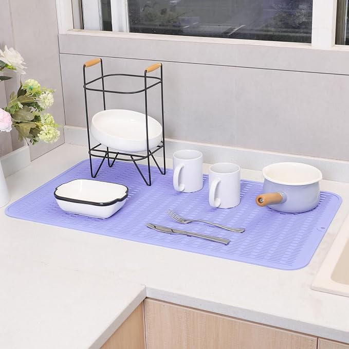 Silicone Dish Drying Mat for Multiple Usage, Easy clean, Eco-friendly, - Image 5
