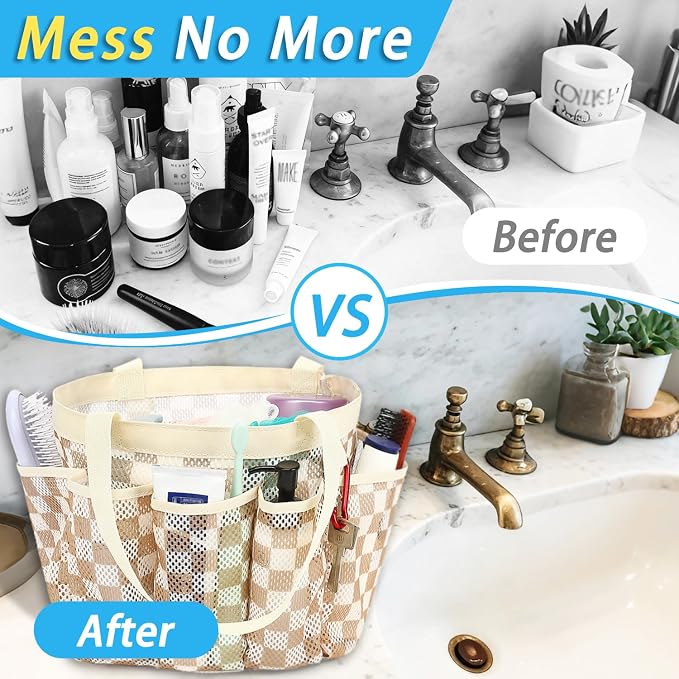 Fammart Mesh Shower Caddy Portable - Image 6