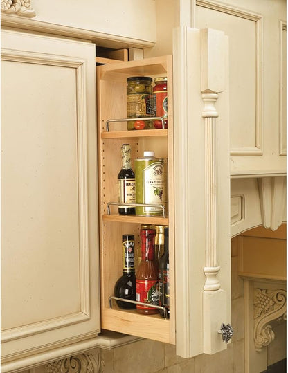 Rev-A-Shelf 6"W x 30"H Pull Out Shelf Organizer - Image 8