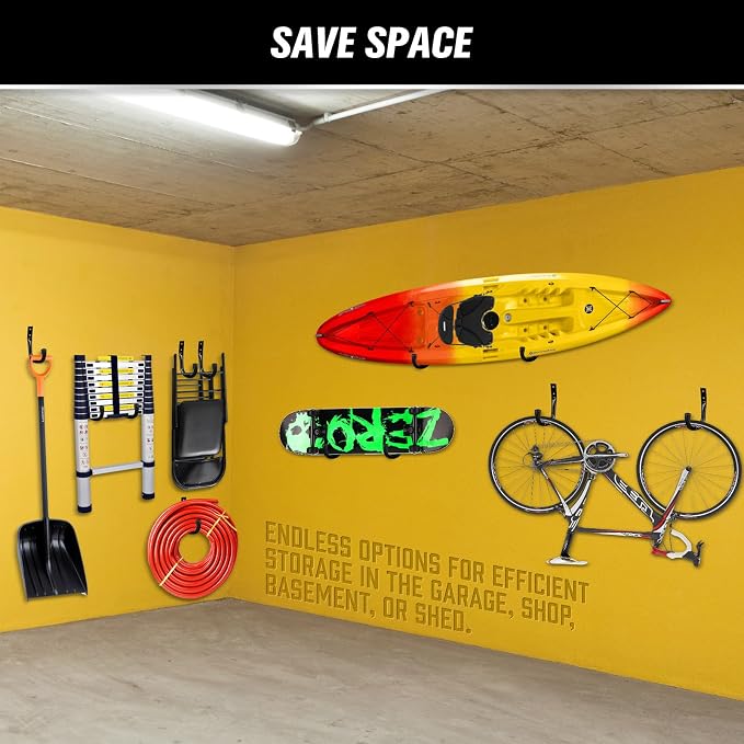 Heavy Duty Garage Storage Hooks, 12-piece Bike Hooks - Image 8