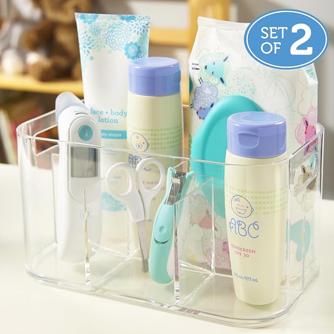 STORi Bliss 5-Compartment Plastic Cosmetics Storage Organizer - Image 7