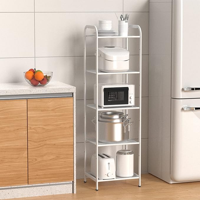 MAX Houser Storage Rack with Shelf, Industrial Style Extendable Plant Stand - Image 2