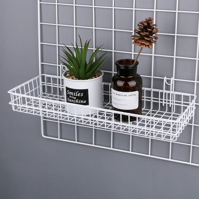 Kaforise Hanging Basket for Wire Wall Grid Panel, Large Size - Image 7