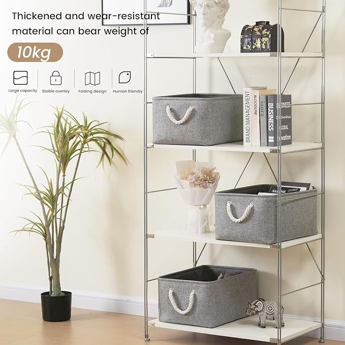 15.7x11.8x8.26 Inch Fabric Large Storage Bins - Image 3