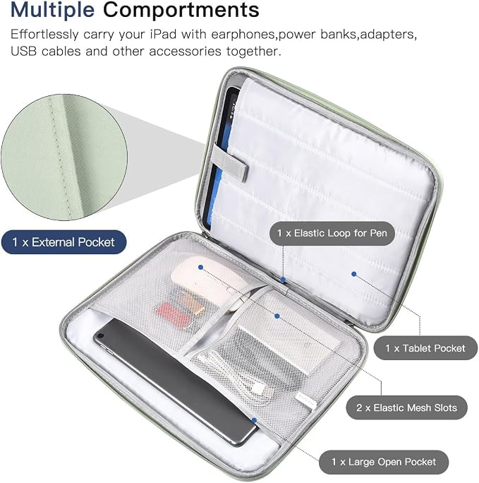12.9 Inch Tablet Sleeve Bag for 2025 2024 iPad Pro M5 M4/iPad Air M4 M3 M2 - Image 4