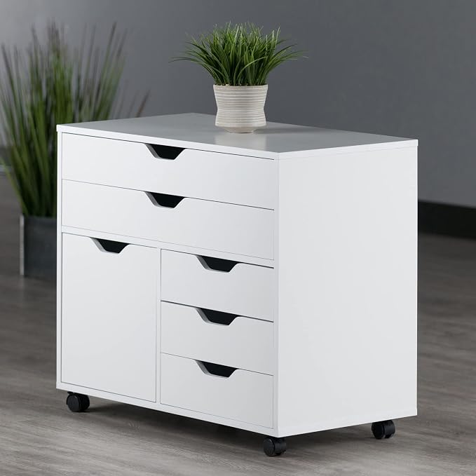Winsome Halifax Mobile Storage Cabinet - Image 2