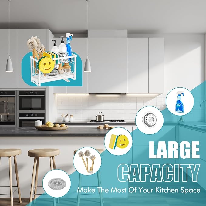 Sponge Holder for Kitchen Sink - Image 4