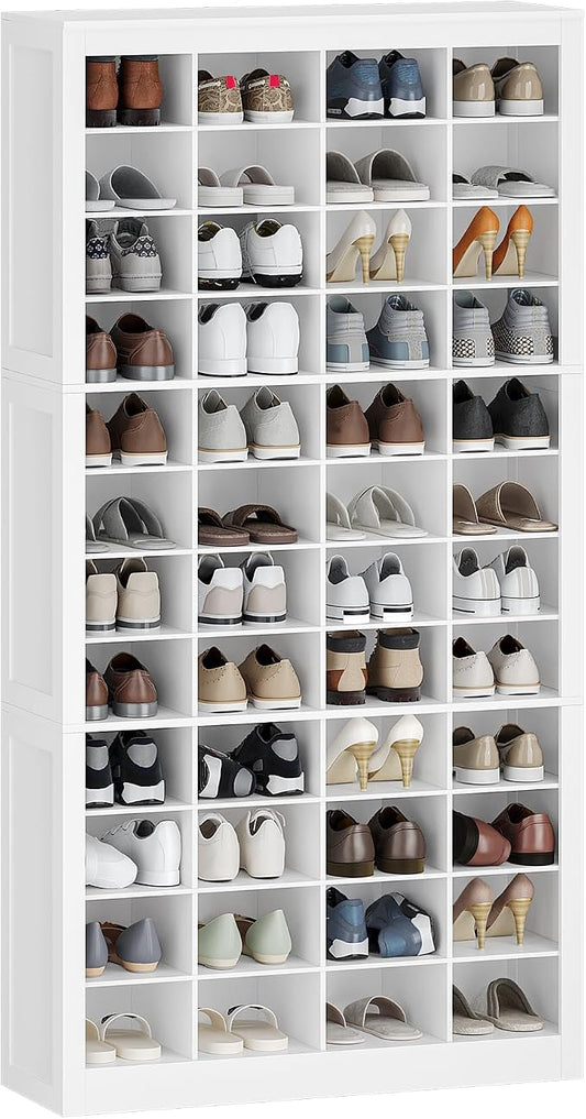 Hzuaneri Shoe Storage Cabinet, 48 Pairs Free Standing Closet Organizer | 9 inch by Hzuaneri