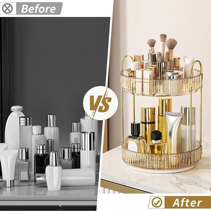 360 Rotating Makeup Organizer - Image 3