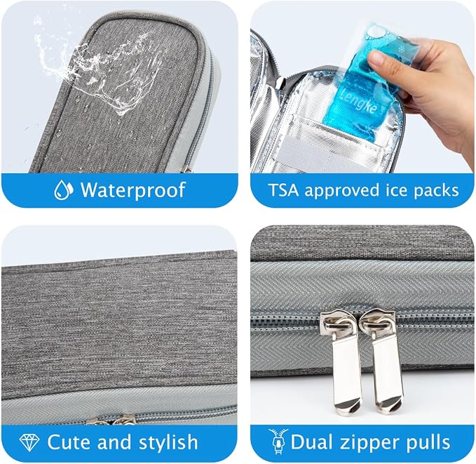 YOUSHARES Insulin Cooler Travel Case - Image 4