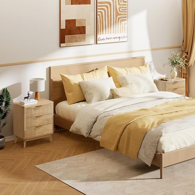 LYNCOHOME Fluted Night Stand - Image 7