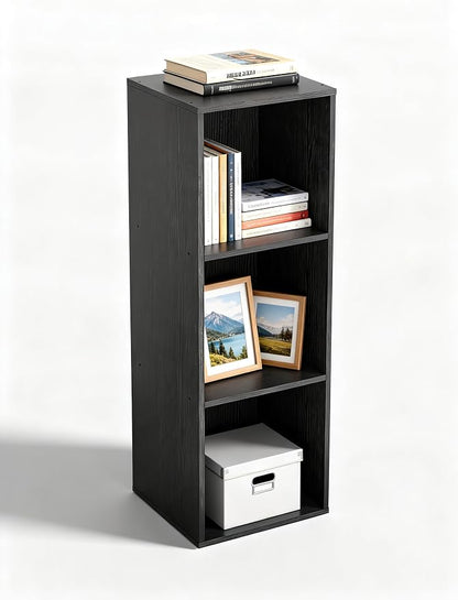 3 Cube Storage Organizer, 3 Tier Cube Low Bookcase Freestanding Storage Display - Image 7