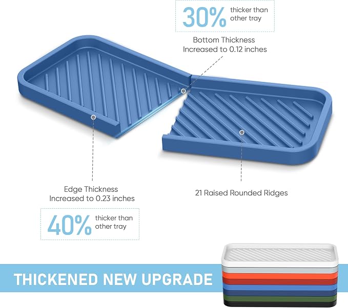 EG-SIPRO Kitchen Sink Organizer Tray, Sponge Holder - Image 2
