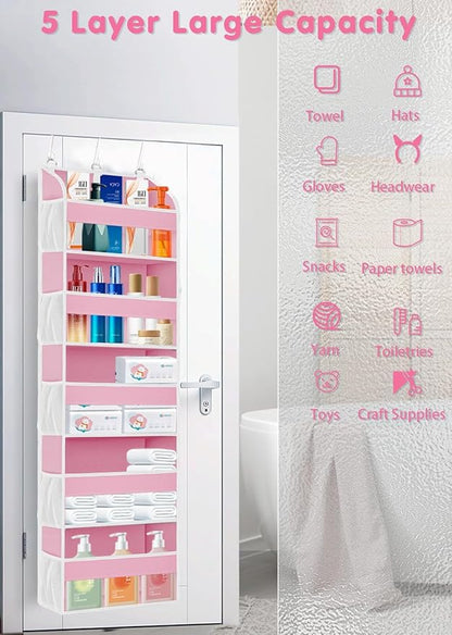 1 Pack Over The Door Storage Organizer - Image 5