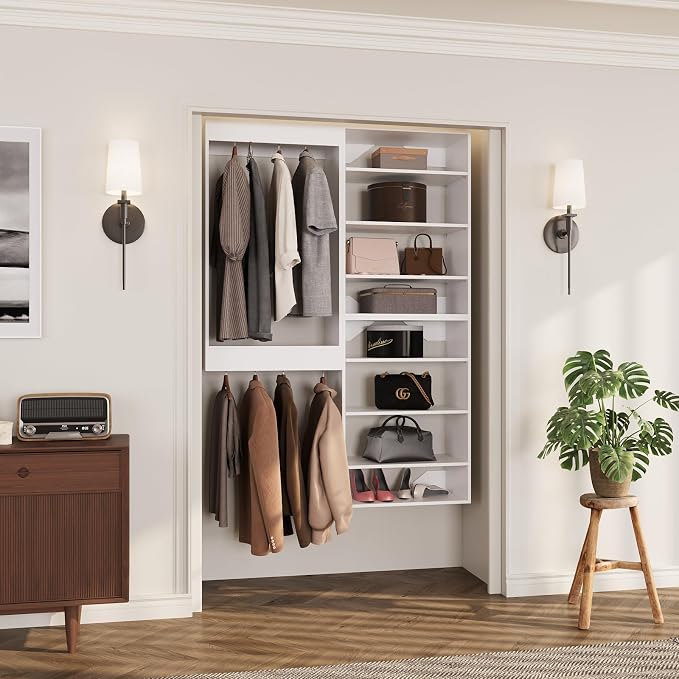 ROOMTEC Modular Closet System, Wooden Tower - Image 2