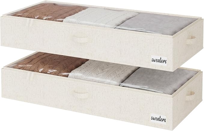 StorageWorks Under Bed Storage Containers by StorageWorks