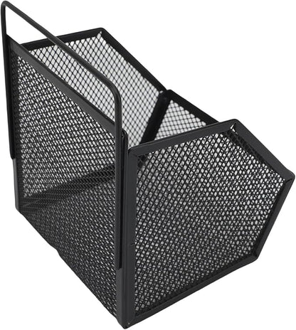 13.2x10x15cm Wall Hanging Baskets, Metal Wire Storage Organizer - Image 8