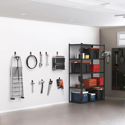 WALMANN 12 PCS Garage Storage Hooks, Wall Mount Utility Hooks - Image 6