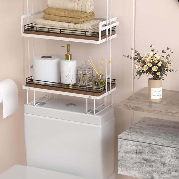 Oak Bathroom Toilet Tank Tray, Vanity Tray - Image 3