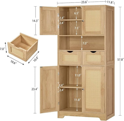 Iwell Tall Storage Cabinet - Image 3