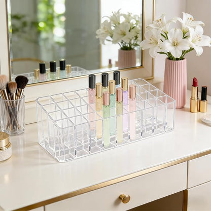 Rollerball Perfume Organizer, 36 Spaces Acrylic Fragrance Organizer, Lipstick - Image 4