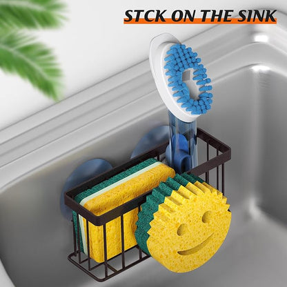 Sponge Holder Smiley Face, Sink Caddy, Sink Organizer - Image 5