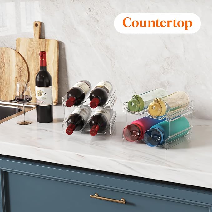 Lifewit Plastic Stackable Wine Rack - Image 7
