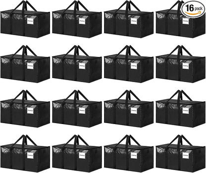 16 Pack Extra Large Heavy Duty Moving Bags, Reinforced Handles & Heavy-Duty by ukeetap